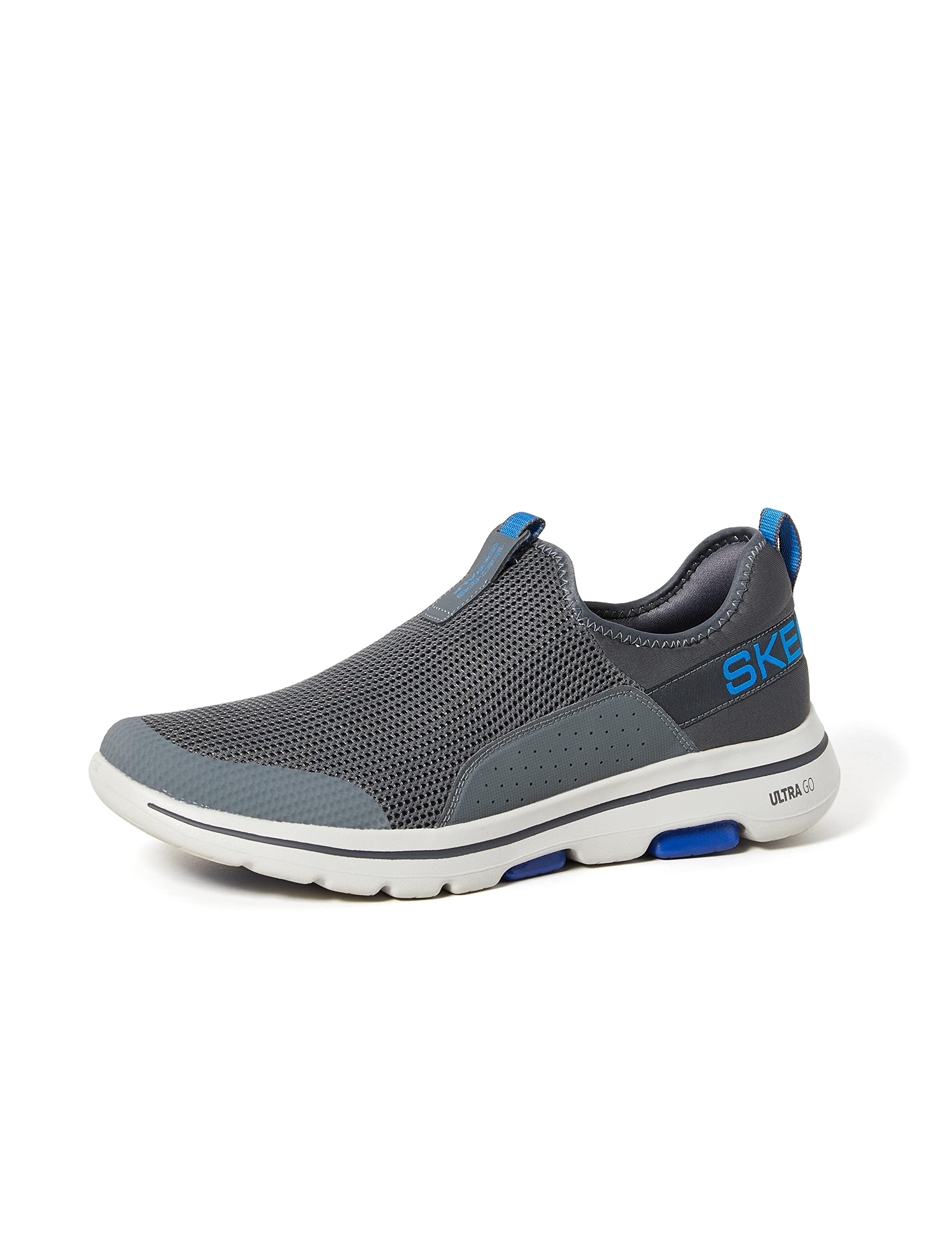 Skechers Mens GO Walk 5 - DOWNDRAFT Charcoal/Blue Walking Shoes -8 UK (9 US) (216015) (B07TY22BVX) Amazon Price History, Amazon Price Tracker