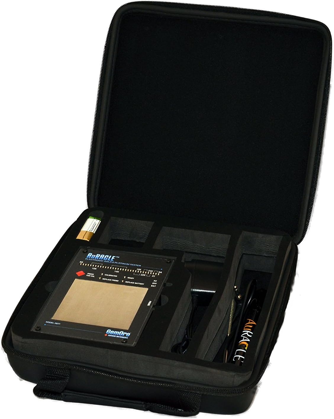 Gemoro Auracle AGT1 Electronic Gold Platinum Tester Complete Kit 6-24K