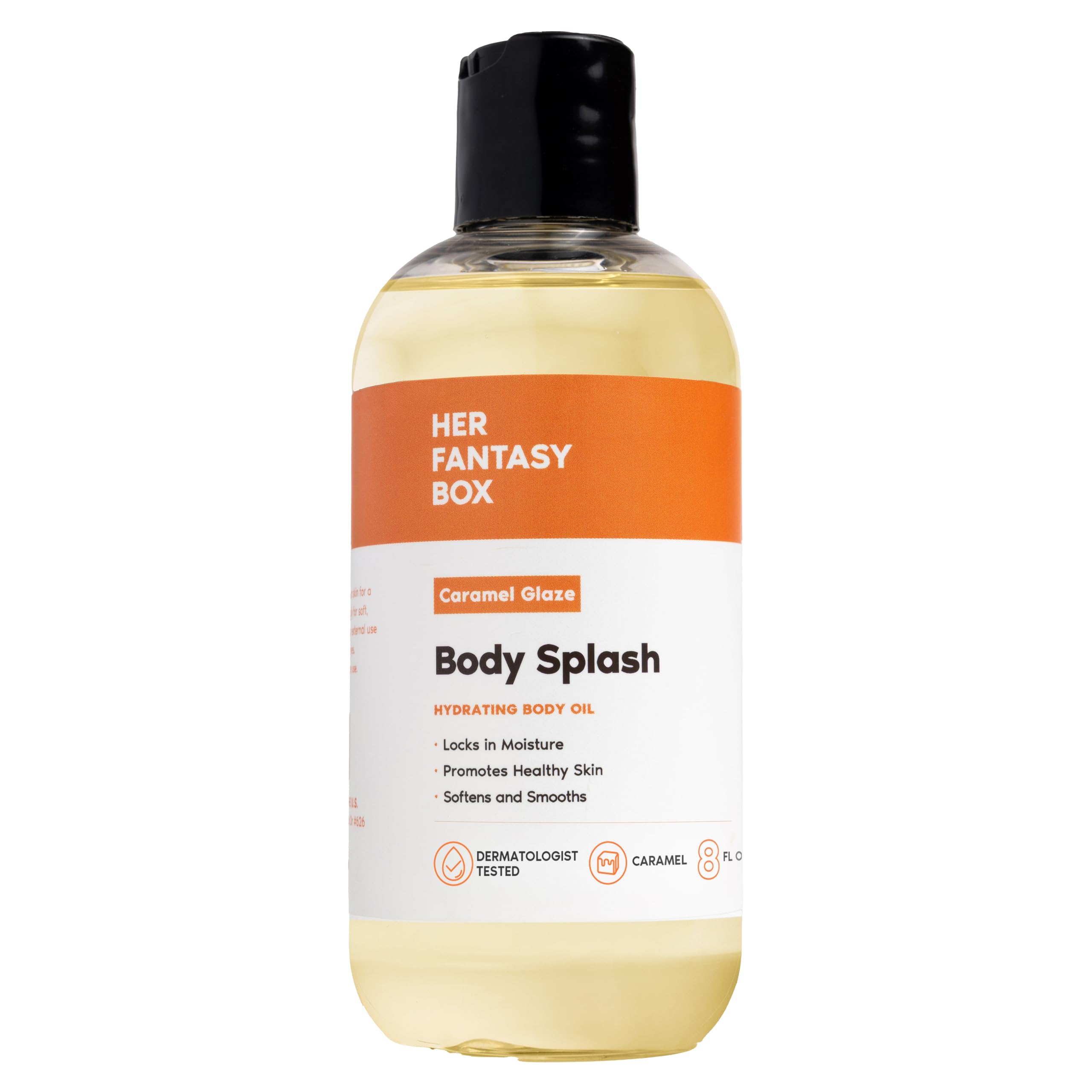 Her Fantasy Box | Body Splash Caramel Glaze Fragrance Oil – Warm Caramel & Vanilla Gourma…
