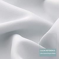 Vista 7 de BGment - Cortinas con aislamiento térmico para habitación, 100% opacas, con forro negro, cortina de doble capa con ojales, reduce el ruido