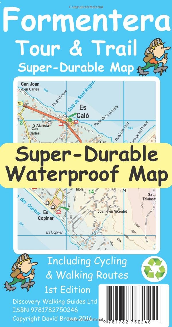 Formentera Tour & Trail Super Durable Map