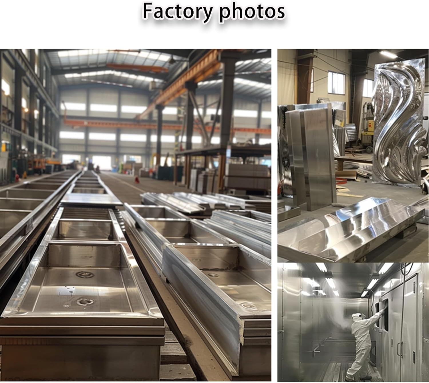 Standing Ashtray Outdoor, Stainless Steel Cigarette Butt Container, Ashtray for Vertical, for Patio, Offices, Home, Restaurants, Backyard(Black and white)