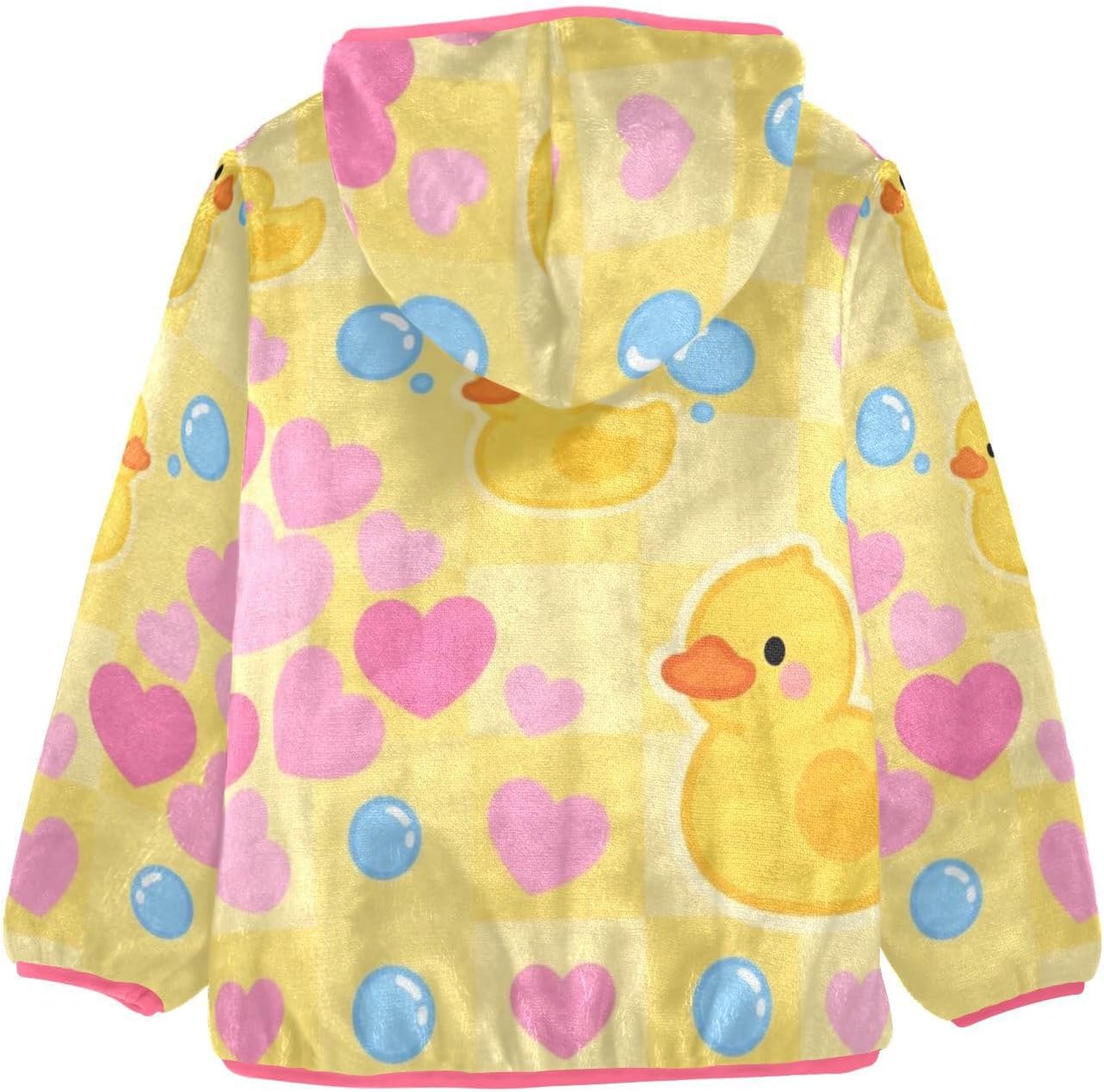 GuoChe Duck Big Girls Jackets With Sherpa Lining