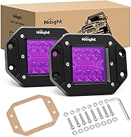 Vista 12 de Nilight Módulos LED de Montaje Empotrado, 2 unidades, 6 pulgadas, 60W, Luz de Trabajo LED, Combo de Haz de Inundación y Concentrado, Luces
