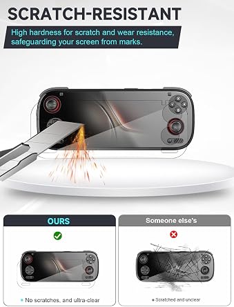 2-Pack Hydrogel Screen Protector for AYN ODIN 3 - HD Clear, Anti-Scratch, Anti-Fingerprint, Flexible Film