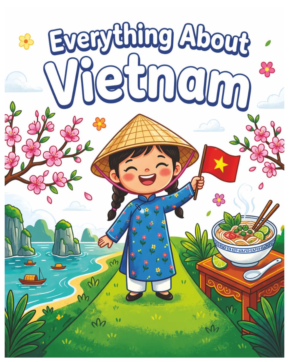 Everything about Vietnam: A Fun and Colorful Guide to Vietnam's History, Culture, Food, and Amazing Places. (Little Explorers Around the World)