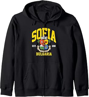 of Bulgaria Zip Hoodie