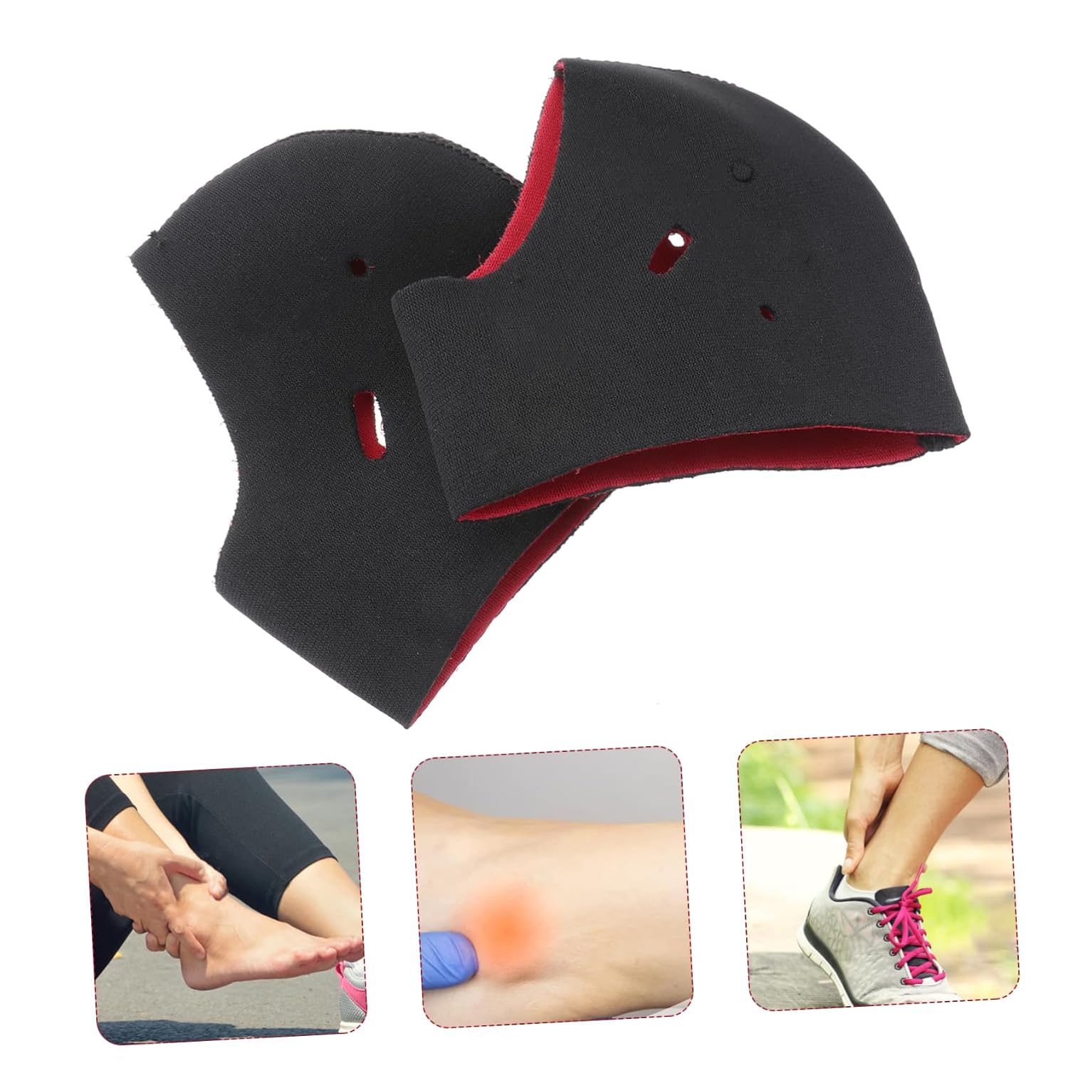 3sets Foot and Ankle Brace Plantar Fascia Support Ankle Stabilizer 2pcs*3