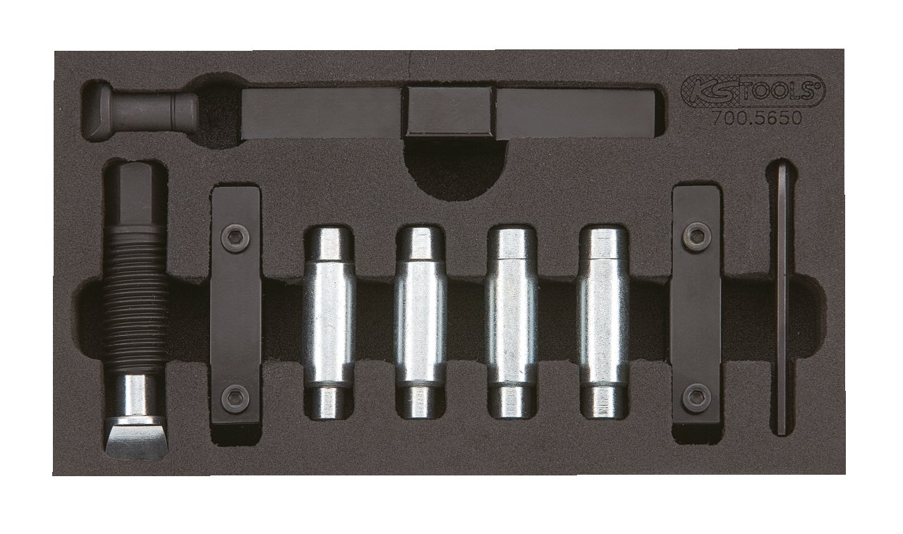KS Tools 700.5650 Uniwersalne Urządzenie Do Naprawy Układu Kierowniczego, 11-szt