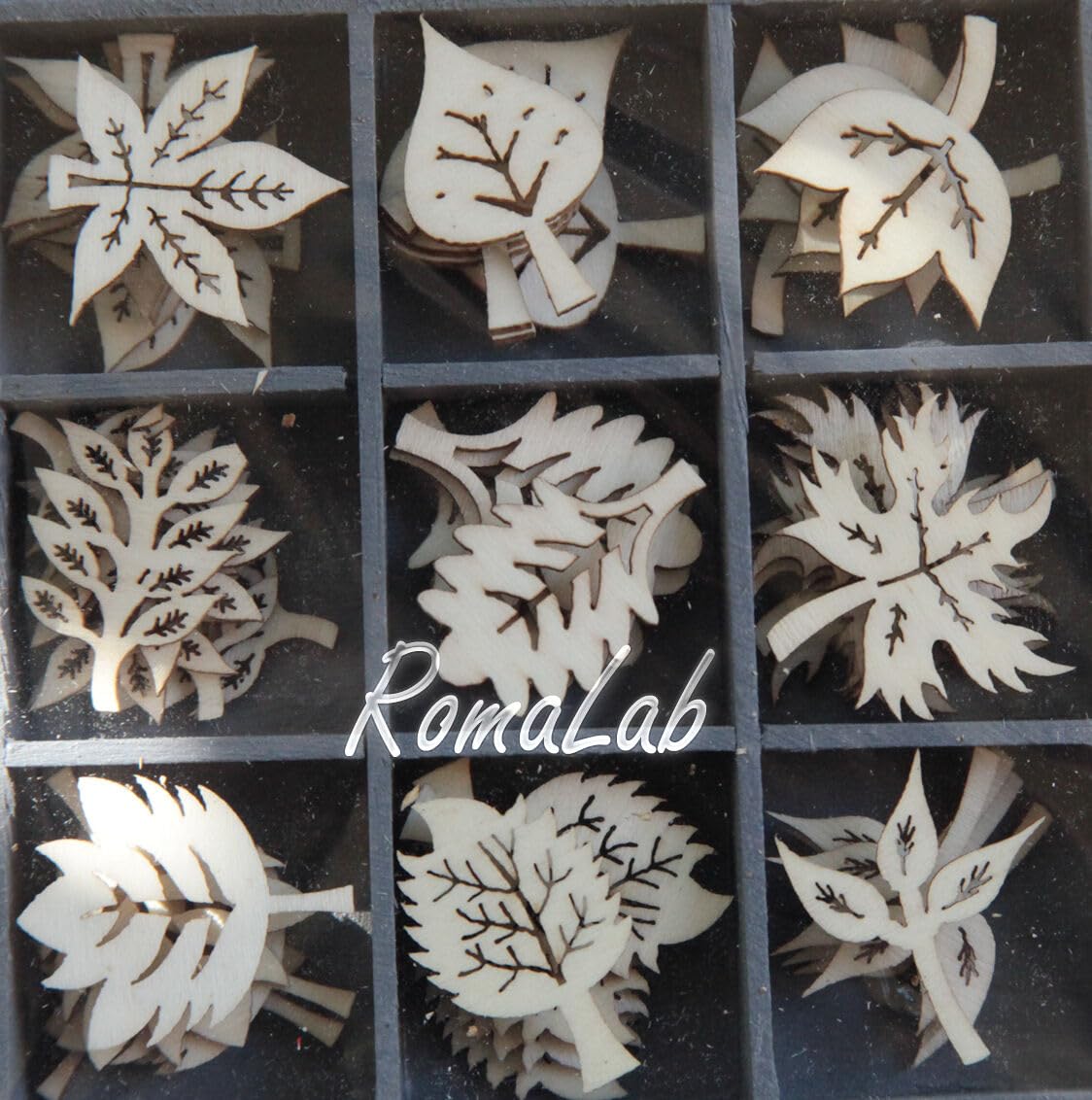 54 Decorazioni Legno Margherite Knorr Prandell - Fiori Colorati Per Scrapbooking, 2.2-4cm - Foto 12