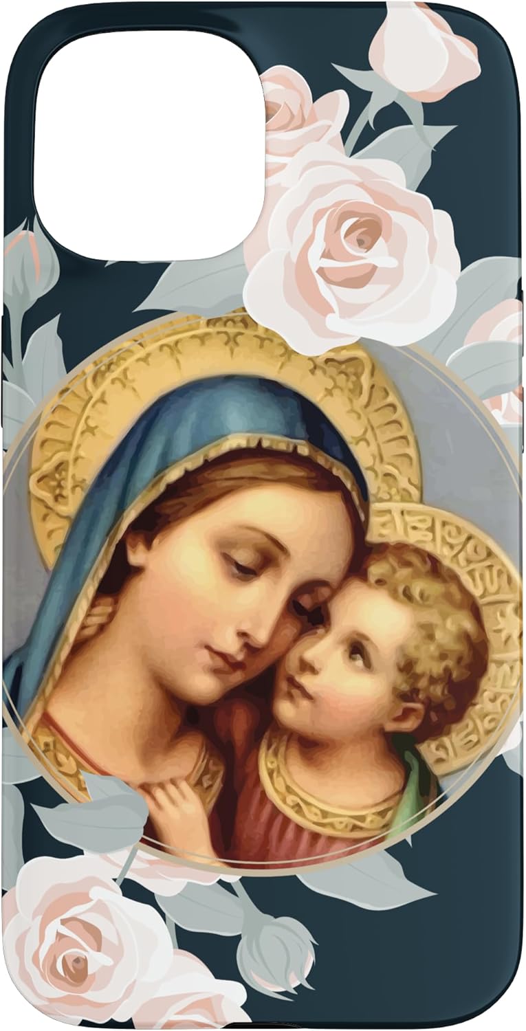 Mother of God of Good Remedies Mother of God Mary Art Case for iPhone 13