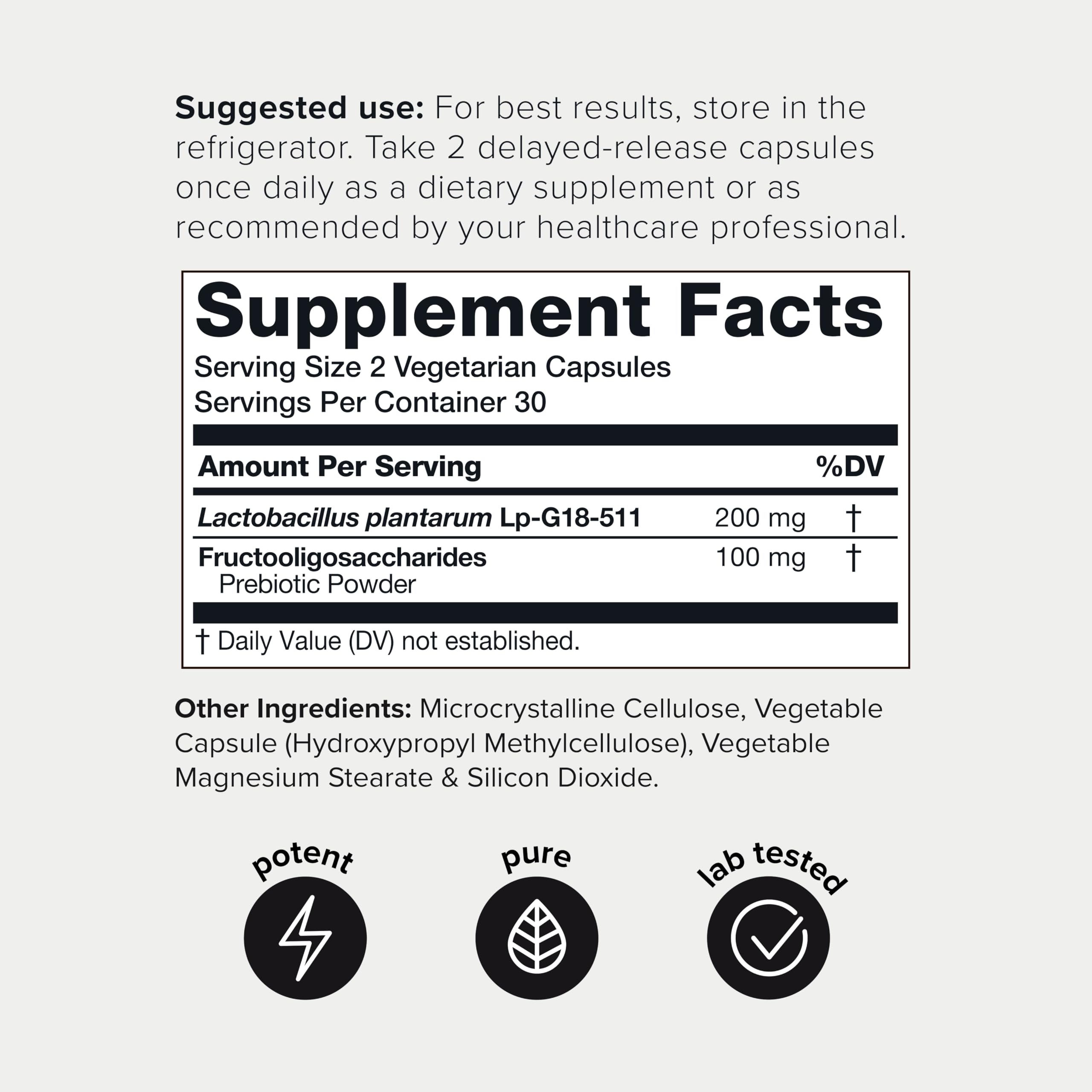 Toniiq Lactobacillus Plantarum - 100 Billion CFU — Amazon image 2