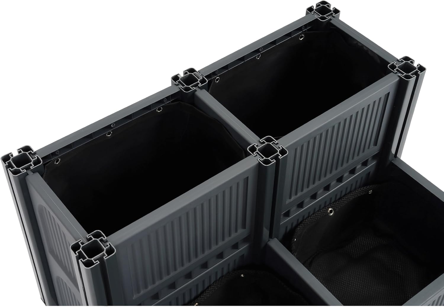 Universal 27" Hot Tub Steps 2-Step Spa Stairs with Storage 200 LBS Capacity Textured Step for Hot Tub/Camper/SPA Pool/Pet Stairs Charcoal Grey