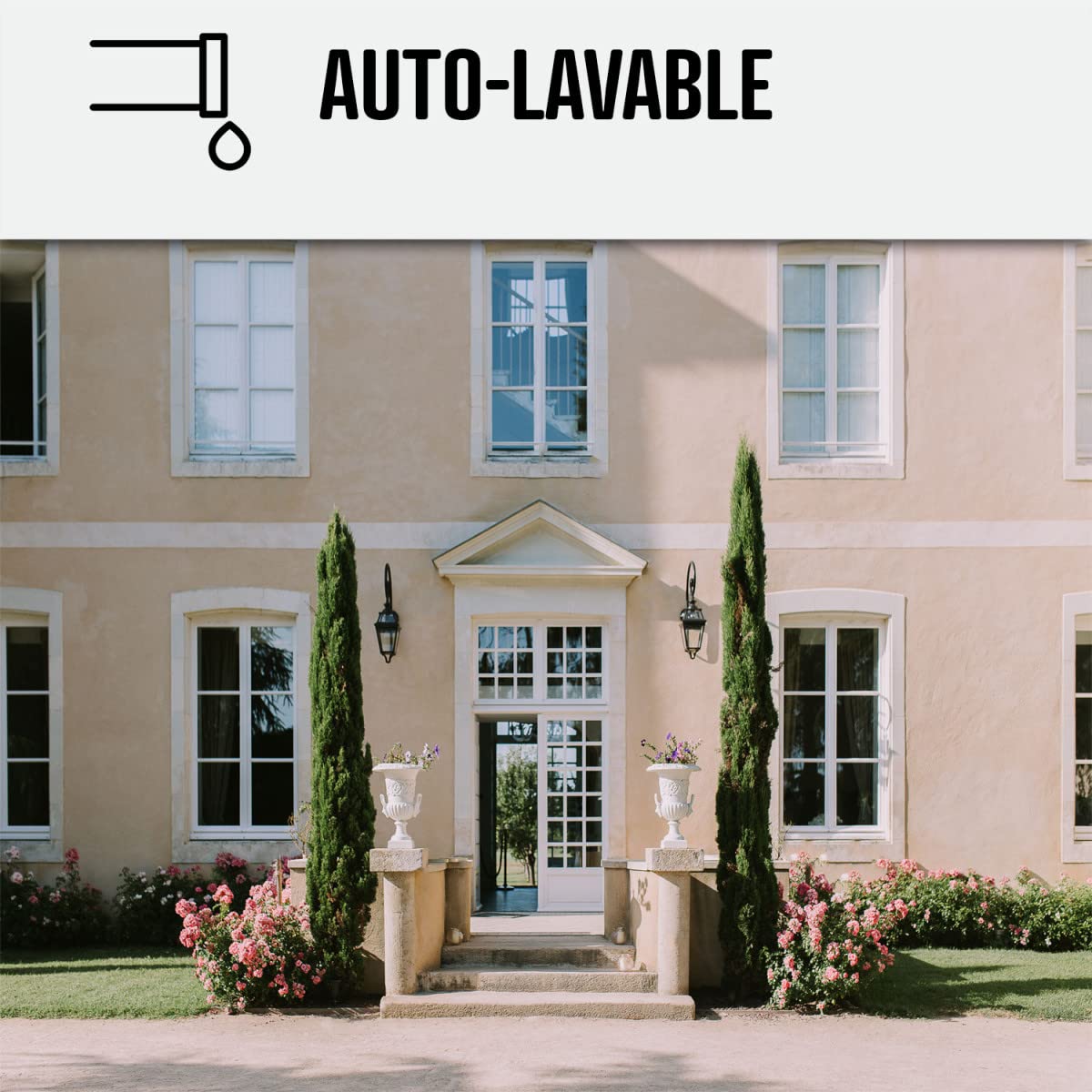 ARCANE INDUSTRIES Peinture Facade Siloxane Hydrofuge - ARCAFACADE SILOXANE - 10 L (+ ou - 60 m² en 1 Couche) Blanc