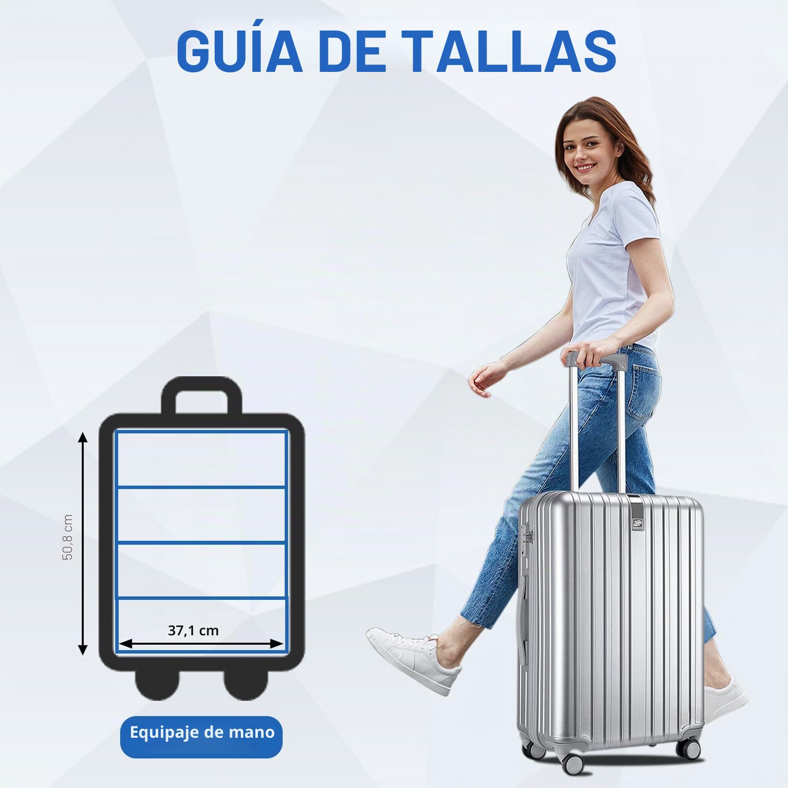 Olosar Organizador de maleta, organizador de equipaje de viaje, estantes de viaje plegables para colgar, cubos de embalaje para maleta, negro, M, M, moderno
