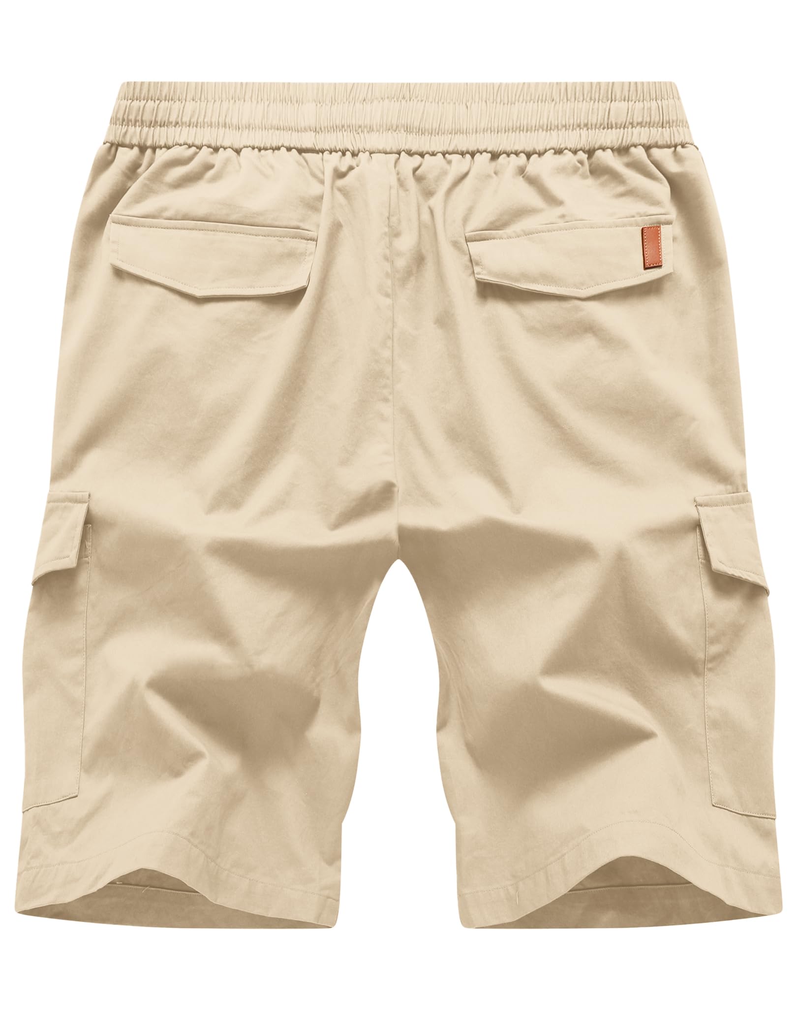 TARAINYA Pantaloncini Uomo Cargo Corti con 6 Tasche Coulisse Estivi Cotone Shorts