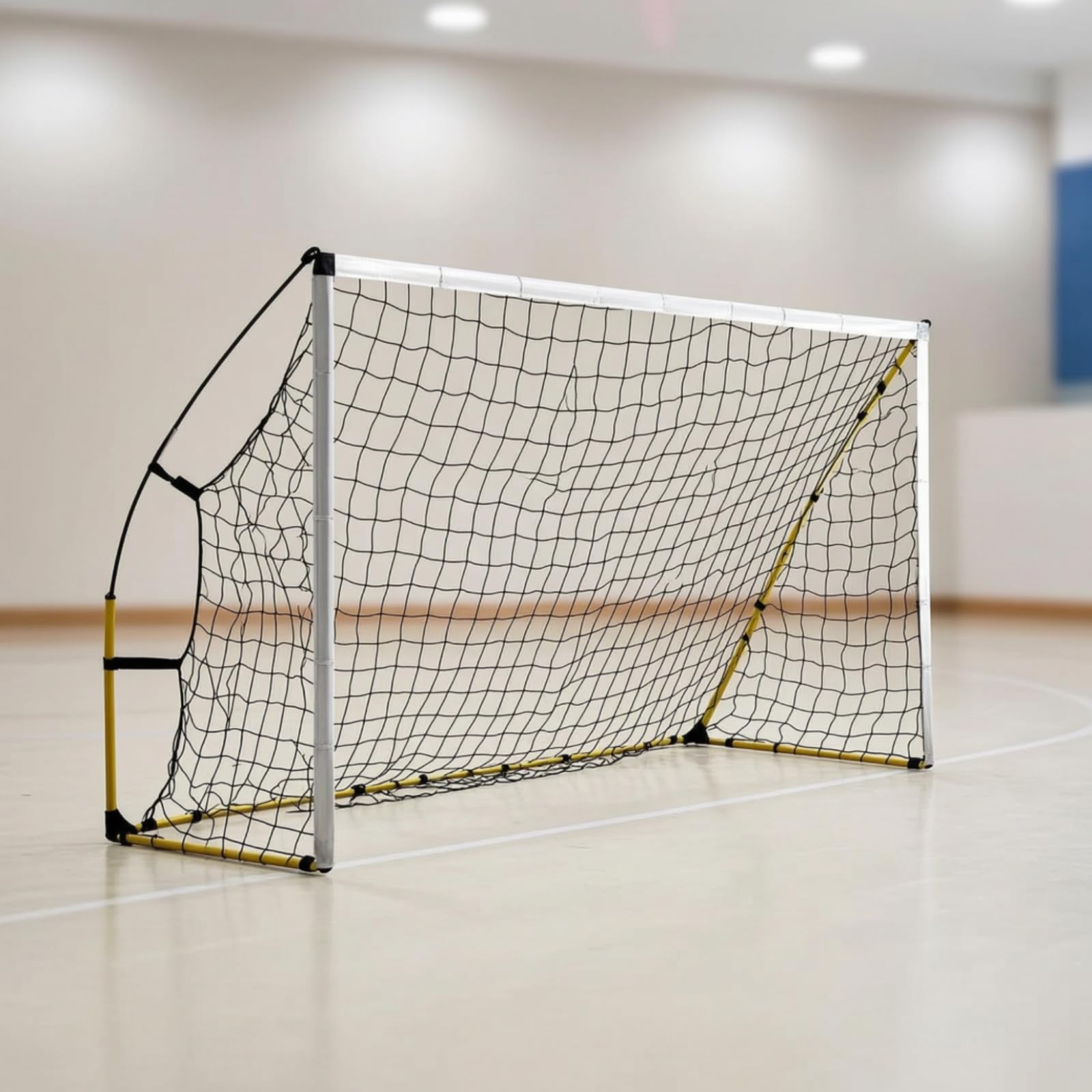Sharplace Portería Infantil de Fútbol Portátil Plegable Arco Red Meta Entrenamiento con Marco Tubular Desmontable y Malla, Pequeño 1.8m X 1.2m X 0.54m, Portería De Fútbol De Montaje Rápido X-927