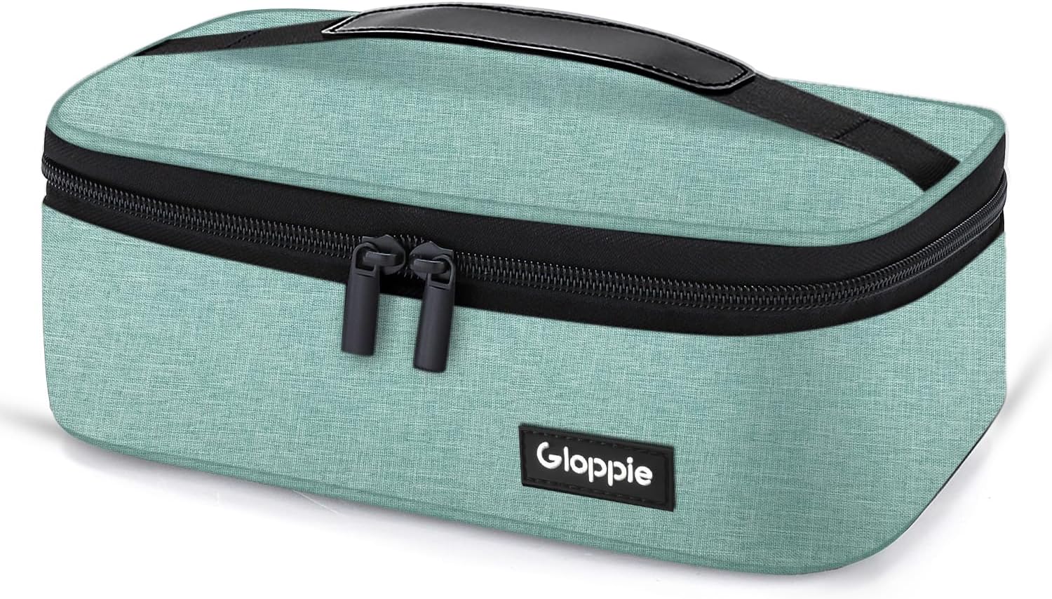 Gloppie Small Lunch Bag for Women Girls Insulated Lunch Box Mini Lunchbox Thermal Lunch Boxes Adult Lunch Pail Petty Food Containers Portable Cooler Bags Reusable Snack Bag, Green