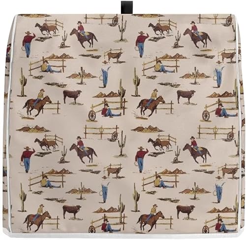Miniatura 3 de Western Cowboys - Funda para batidora compatible con mezclador de cocina de 6 a 8 cuartos de galón, fundas lavables a prueba de polvo para todos los