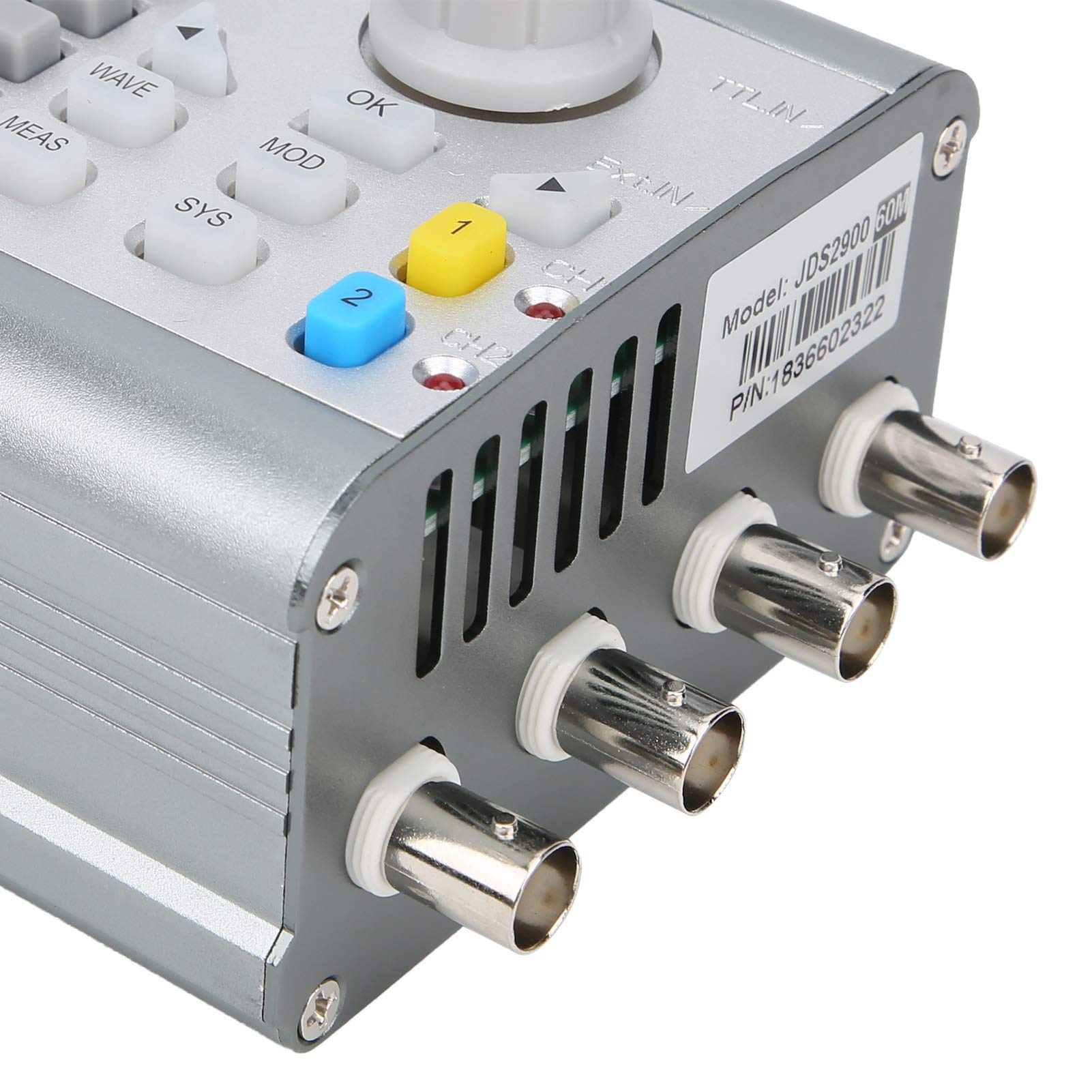 Générateur de JDS2900-60M Fonction DDS Générateur de Basse fréquence Fonction 2CH Sources de de Forme d'onde arbitraire AC100-240V(EU Plug)