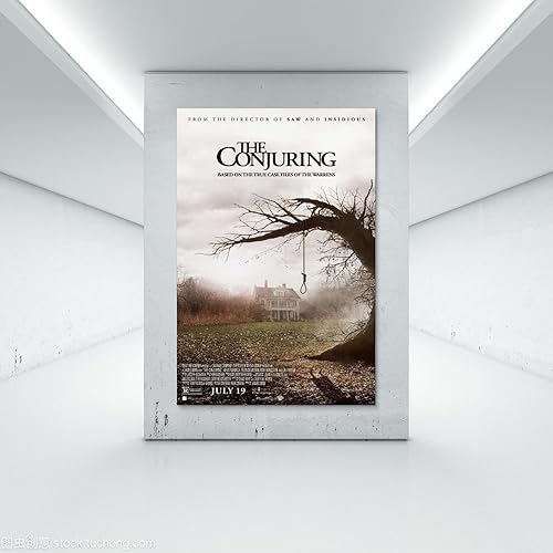 Miniatura 7 de 2013 The Conjuring - Póster de película para dormitorio, decoración de pared, lienzo para decoración de pared, 12 x 18 pulgadas (11.8 x 17.7 in)
