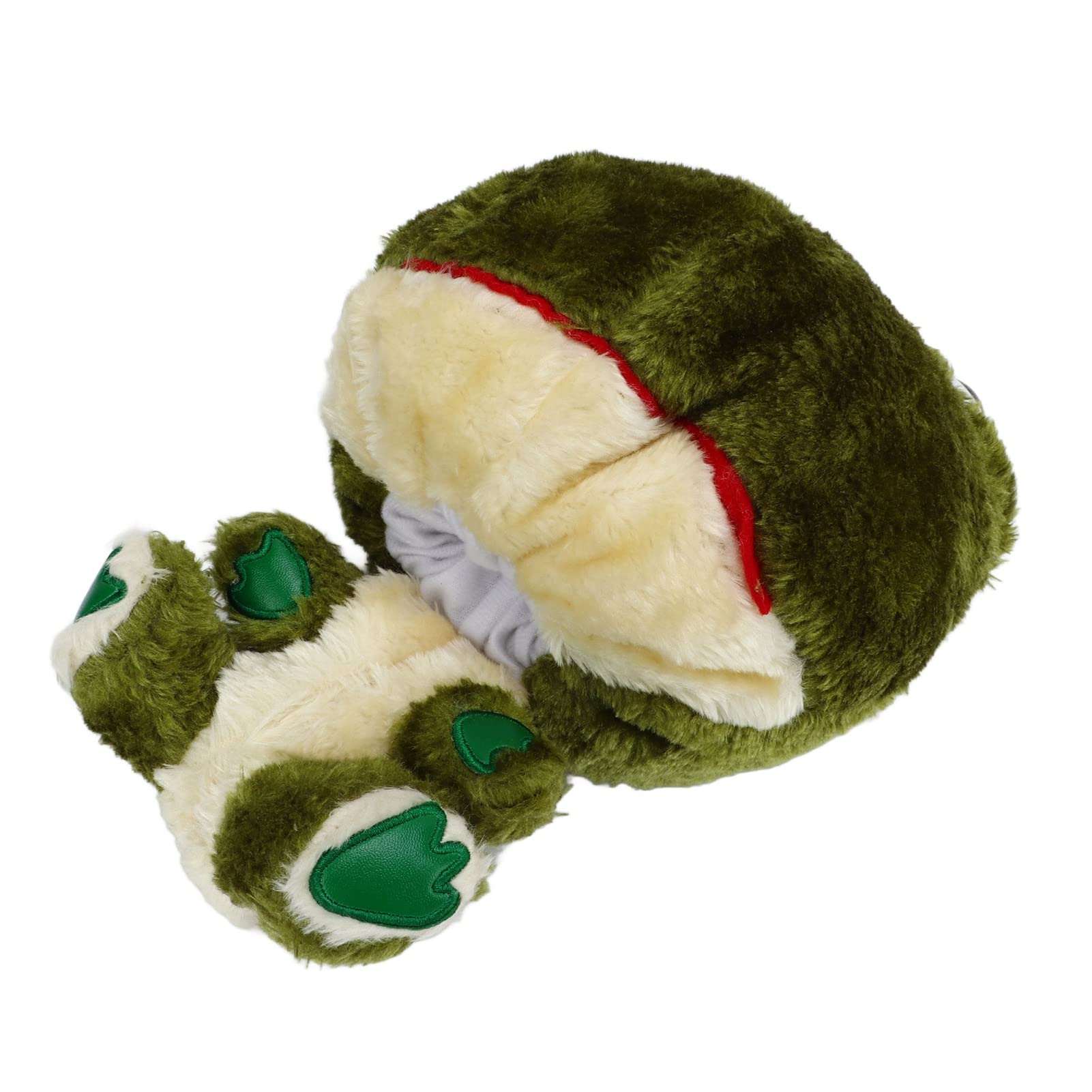 Housse de tête de Golf en Peluche pour Driver, protège-Club sans Fil à l’effigie d’Une Adorable Grenouille de Dessin animé, Doublure Douce et Clip intégré pour Un Maintien sûr,