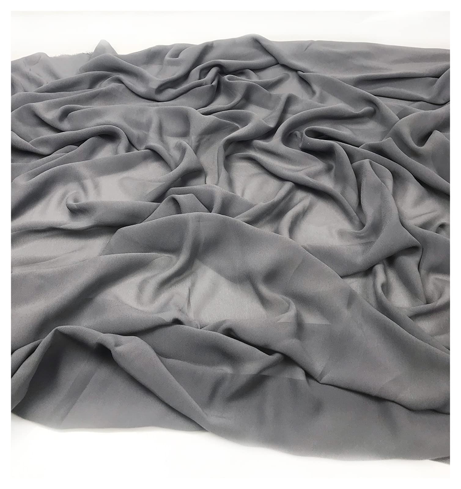 Amazon | シフォン 生地 布地 ピュアカラーライニングシフォン生地 幅