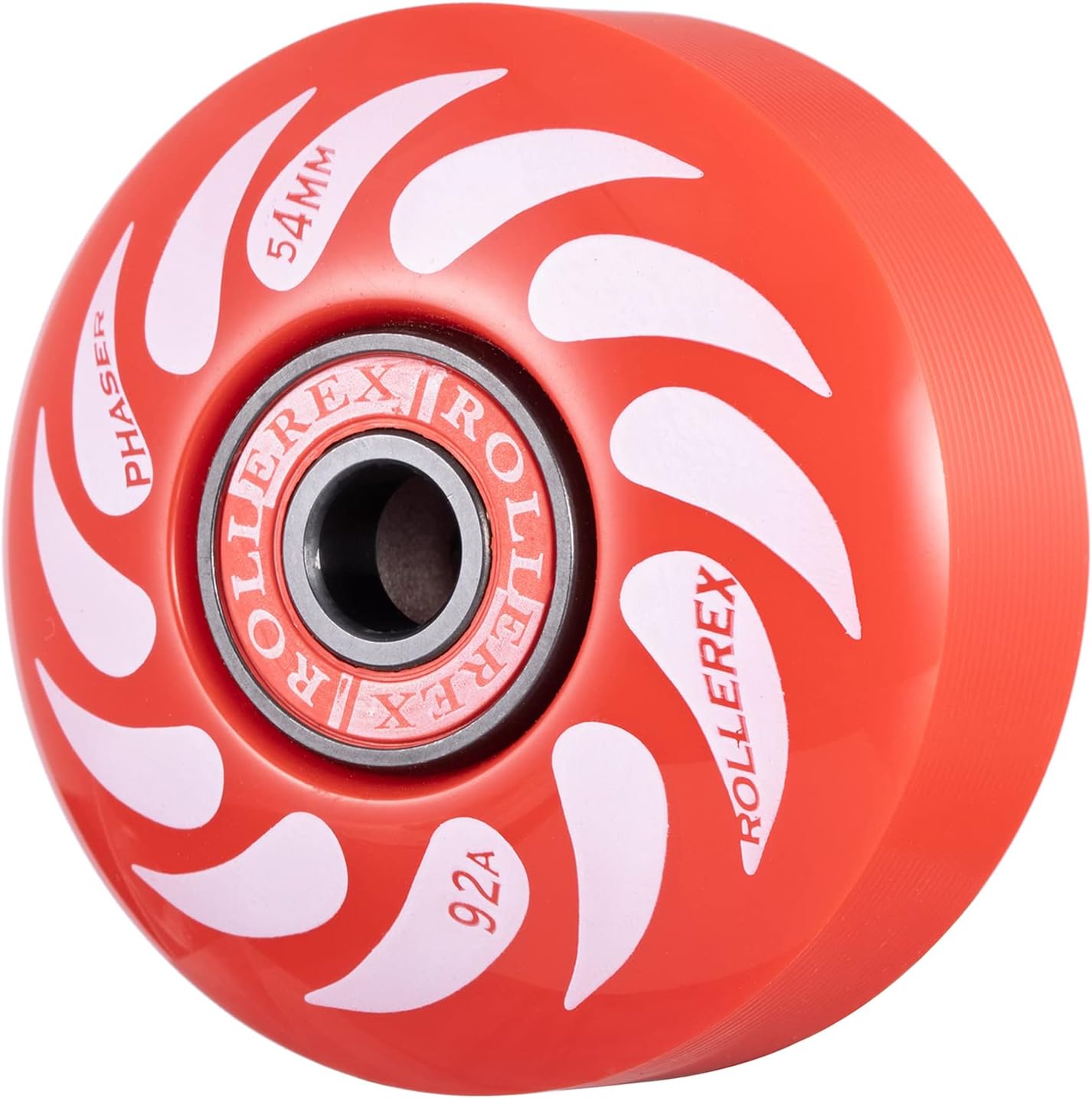 Rollerex Phaser 92A 54mm Skateboard Wheels (Optional Bearings, Spacers, Washers)