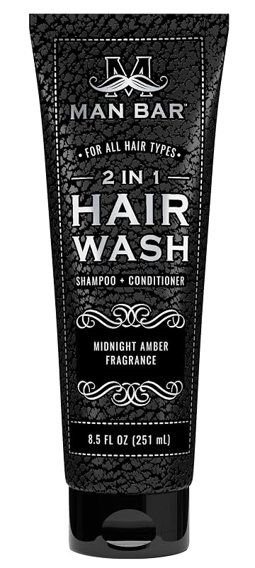 San Francisco Soap Company Man Bar 2 em 1 para Cabelo Midnight Amber