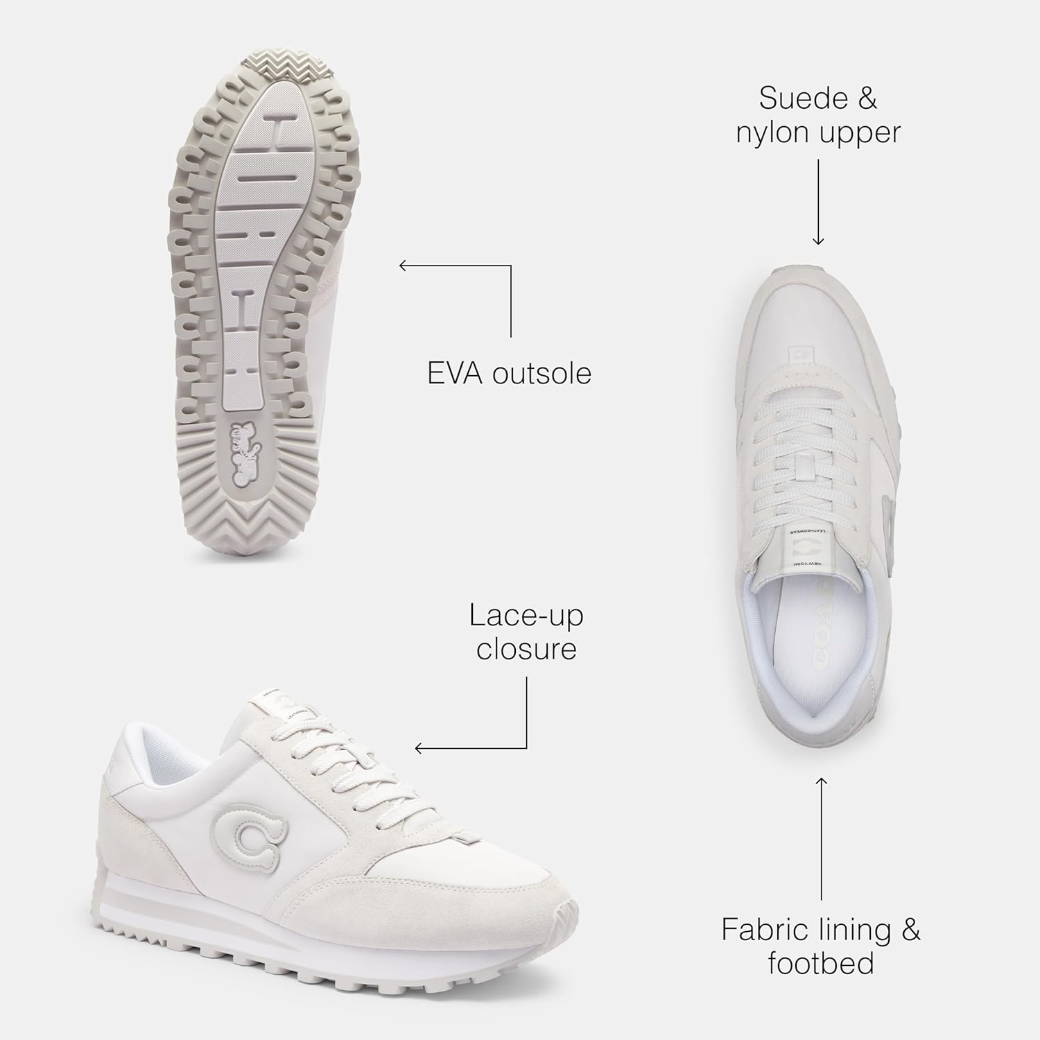 Coach Mens Runner Sneaker - Image 3