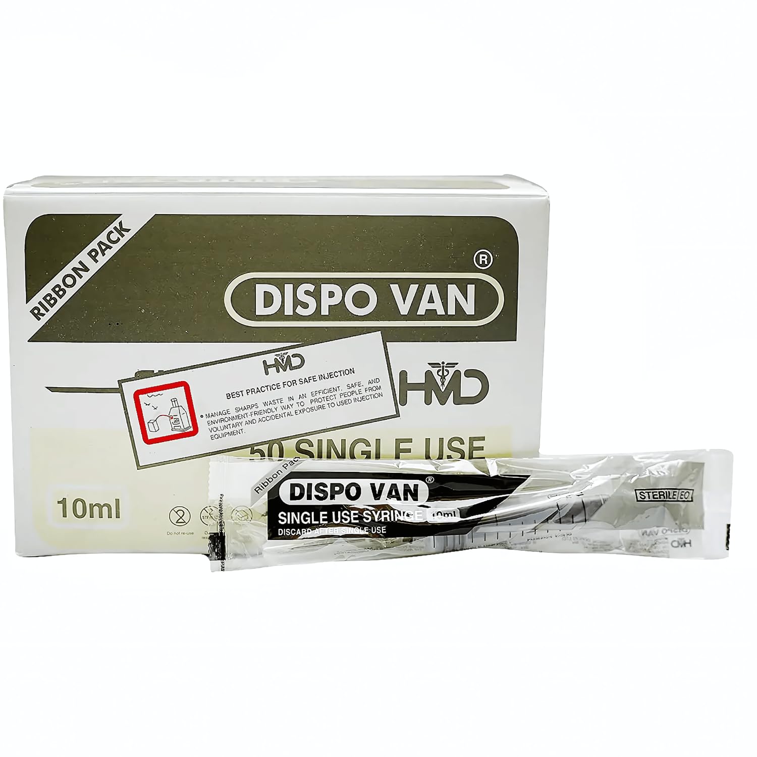 Dispo van Syringes 10ML with Needle For Single Use Only - Pack of 50… (B0DCC51TWV) Amazon Price History, Amazon Price Tracker