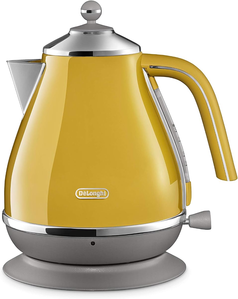 DeLonghi KBOC1200J-Y [Electric kettle Icona Capitals New York yellow] Japan Import