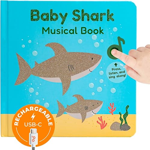 Miniatura 1 de Calis Nursery Rhymes Libros de rimas infantiles Libro Musical (idioma inglés) Presiona, escucha y canta con él. Mejor libro de sonido interactivo