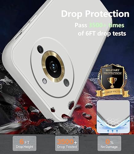 Miniatura 4 de Compatible con Realme 11 Pro Plus Funda de silicona líquida verde oscuro, suave al tacto Realme 11 Pro Plus, funda delgada de silicona a prueba de