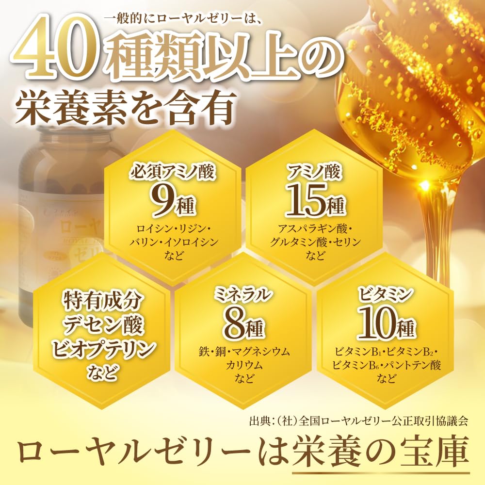 Amazon.co.jp: ファイン ローヤルゼリー1200 乾燥ローヤルゼリー配合