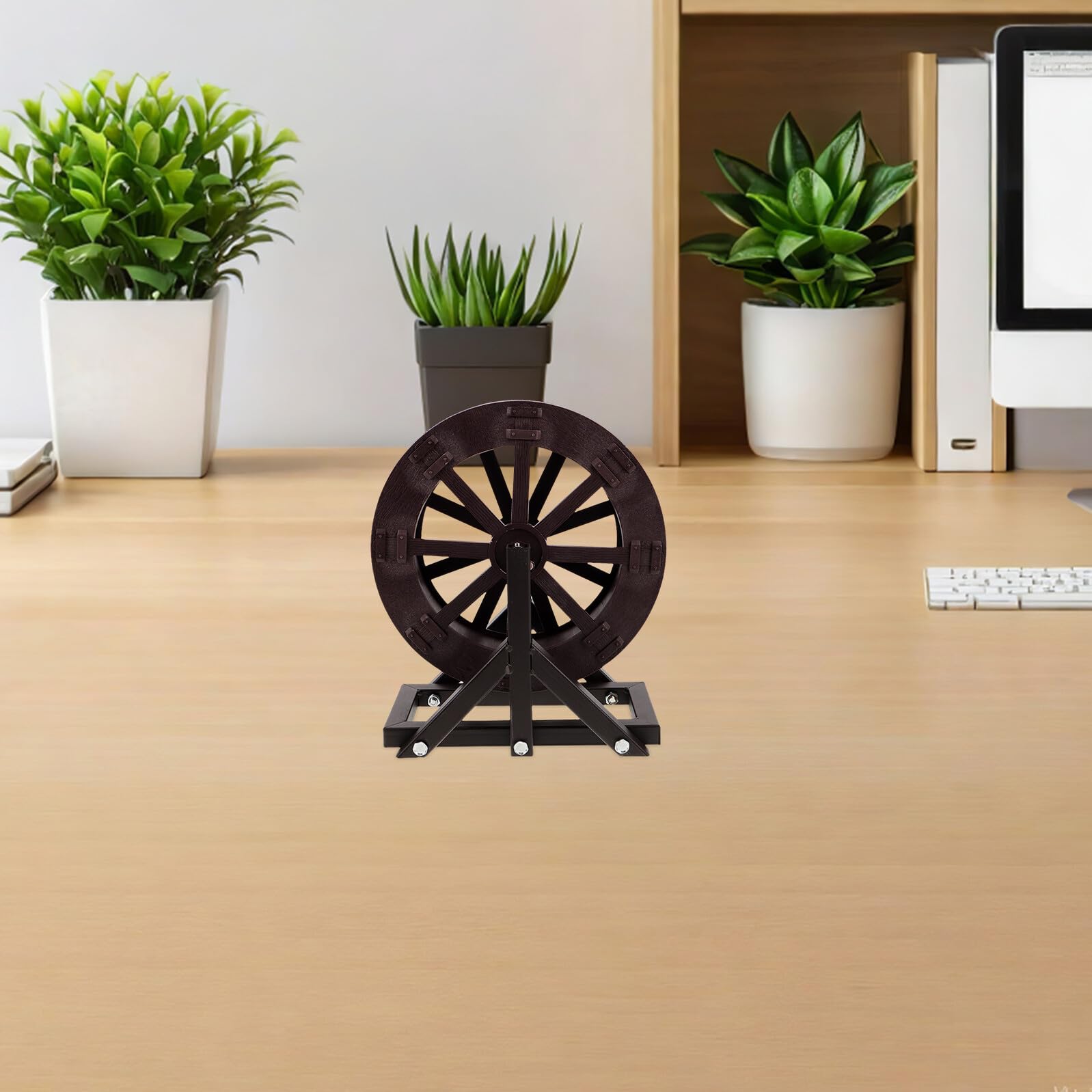 Miniature Waterwheel For Aquariums Plastic Fish Tank Water Mill DIY Landscape Decor Tabletop Fountain Accessory