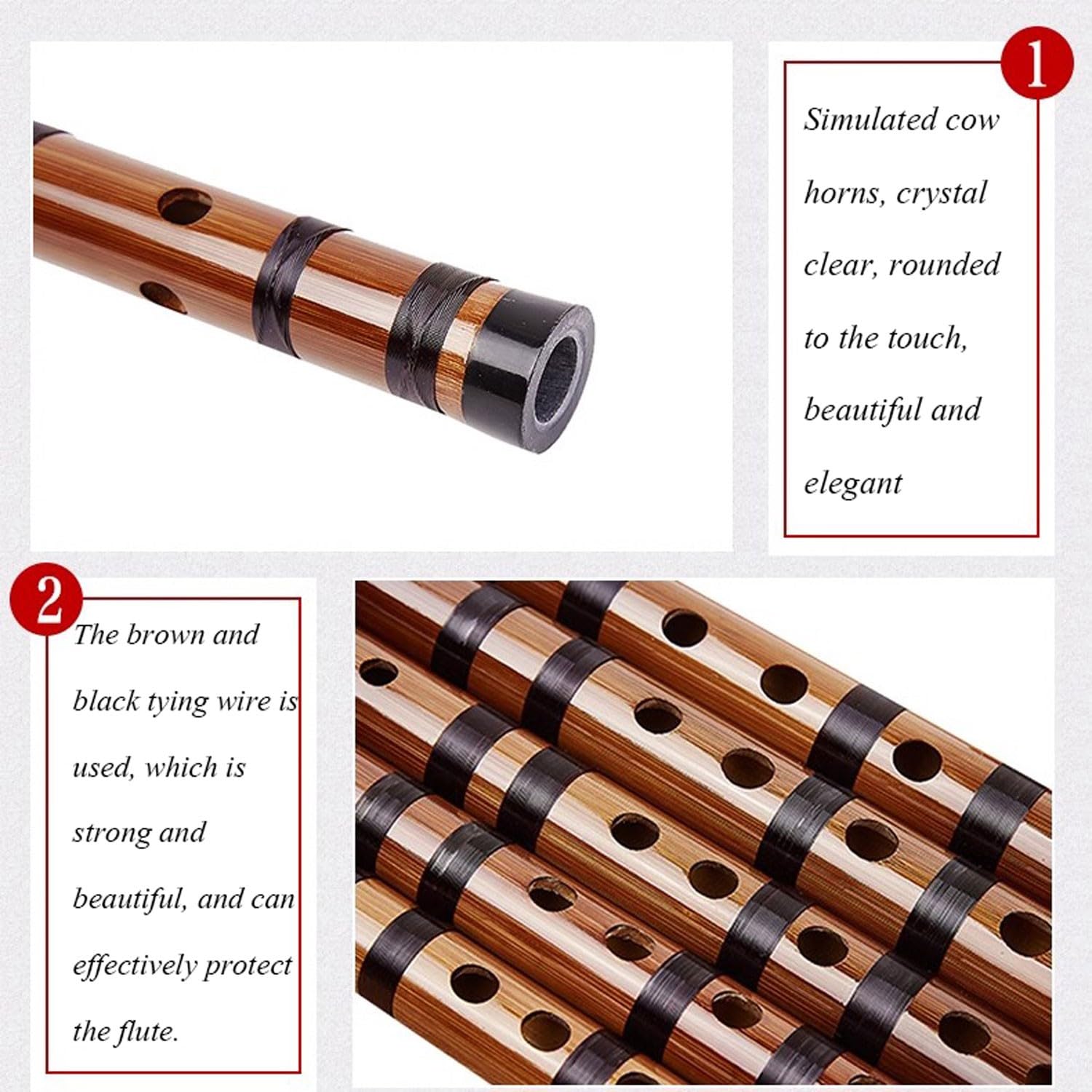 BBAUER blockflöte kinder flöte kleinkind flöte kinder 6-Loch-Blockflöte, Blockflöteninstrument für Erwachsene, Anfänger, Schüler(Color:KEY D)