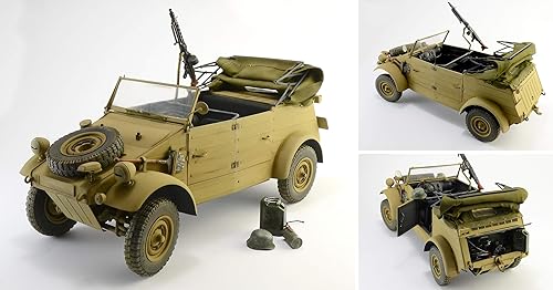 Miniatura 4 de Italeri 1/9 WW.II Alemán Kubelwagen Type82 Kit de modelo de plástico IT7405, Camo