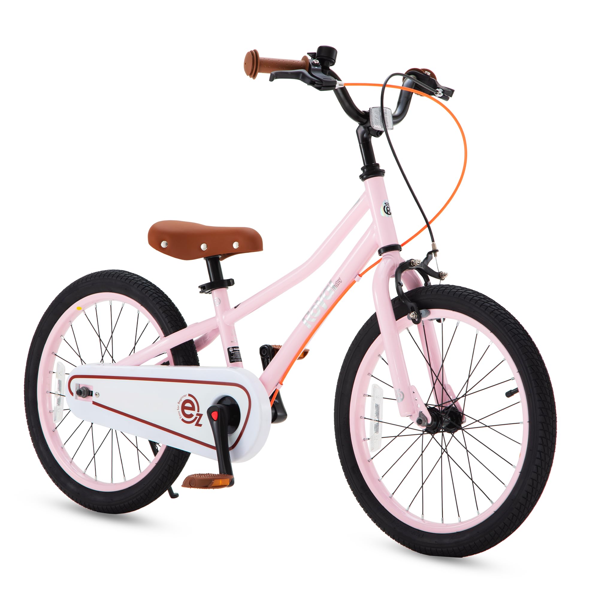 RoyalBaby Kids Bike, Terra EZ Balance to Pedal Convertable Bicycle, 14 16 18 Inch Easy Learn Balancing to Biking Boys Girls Ages 3-9 Years Beginners