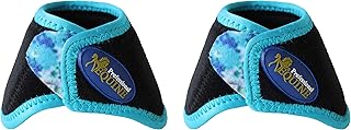 Professional Equine Horse No Turn Quick Wrap Neoprene Horse Bell Boots Floral 4173E 4173E