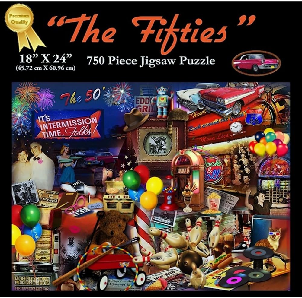 The 50'S Jigsaw Puzzle (750-Piece)