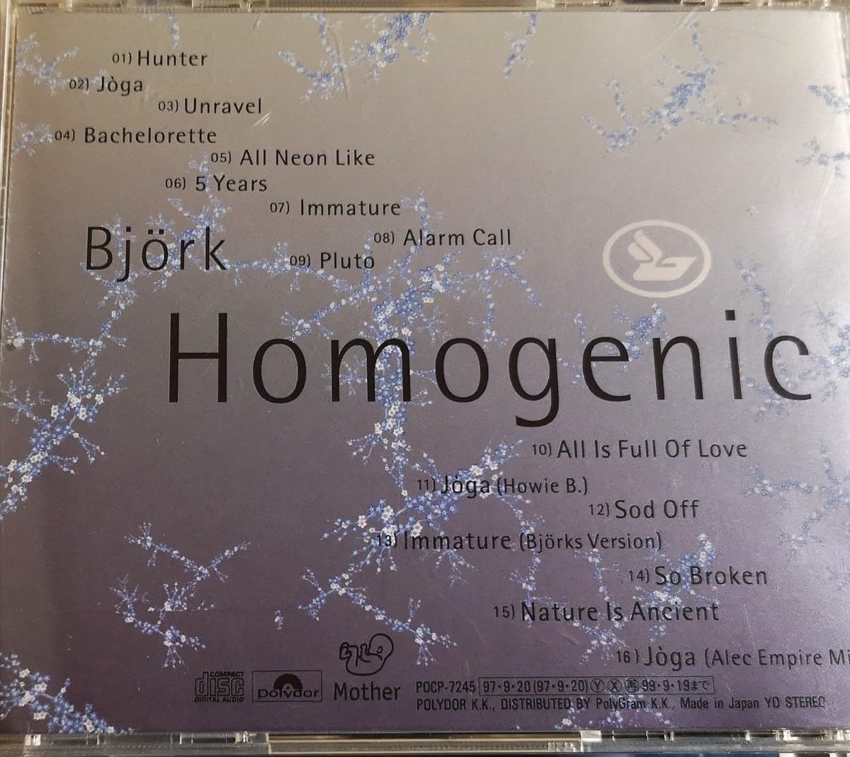 Amazon.co.jp: 【BJORK/HOMOGENIC】 国内初回限定ボーナス
