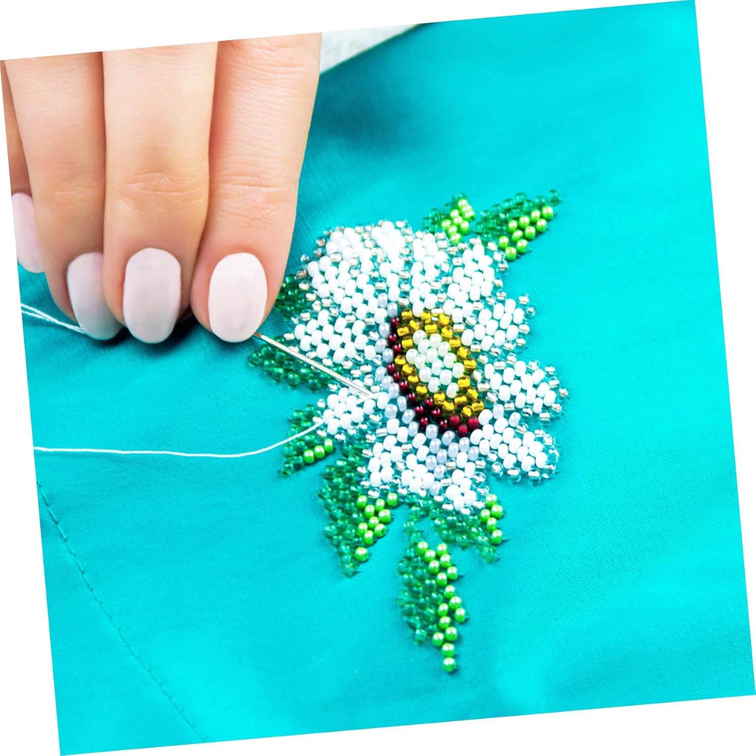 SHINEOFI 360pcs Multi-Functional Eye Sewing Needles Assorted Embroidery DIY Sewing Needles Thicker for Easy Thread Passing for Home Professional Use