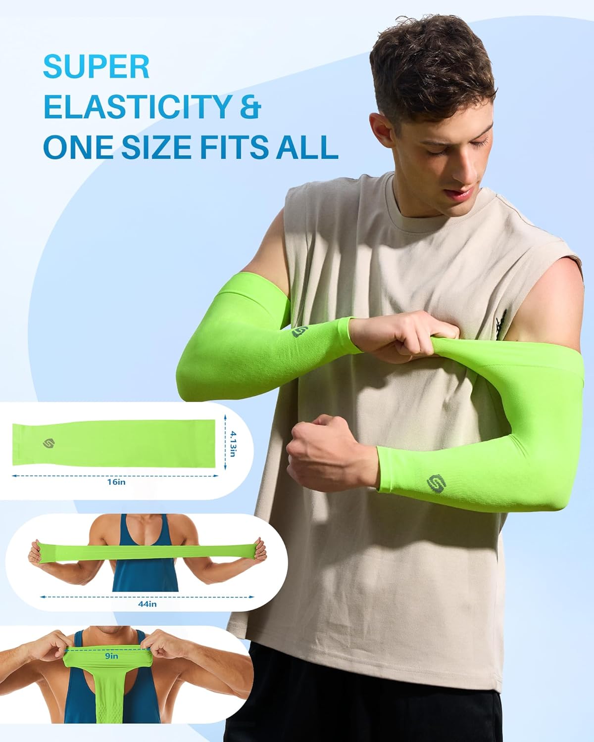 Arm Sleeves for Women, Sun UV Golf Sleeves for Men Protection Cooling Tattoo Cover Up Sleeve for Arm