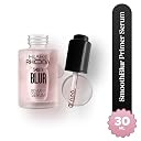 Hilary Rhoda Smooth Blur Primer Serum for face | Pore Minimizer | Niacinamide Infused | Hydrating Makeup Primer | Smooth & Glowing Skin | (Rose Shade 01) - 30ml gallery image