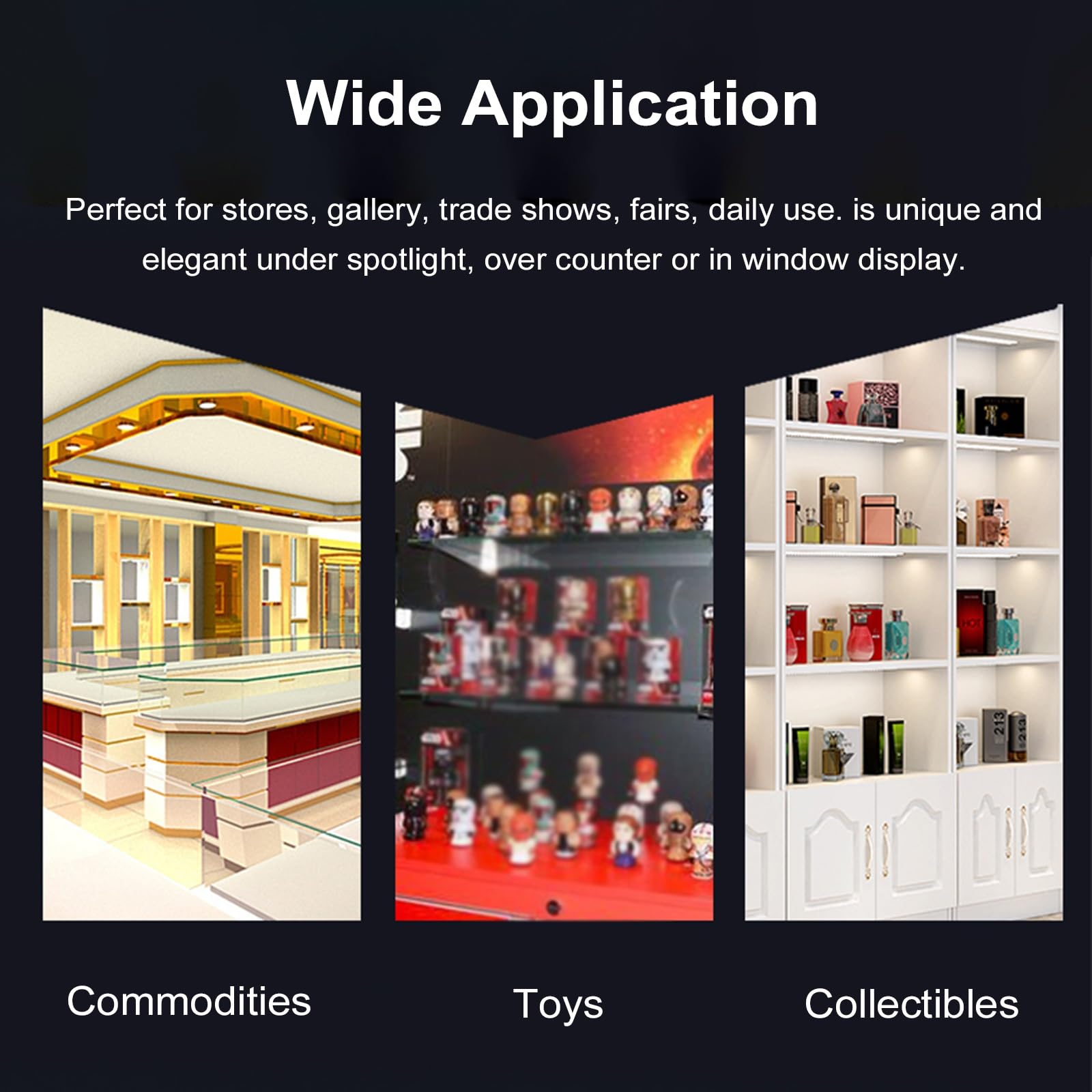 Amazon.co.jp: 透明なアクリル台座ブロック、製品ディスプレイ/写真