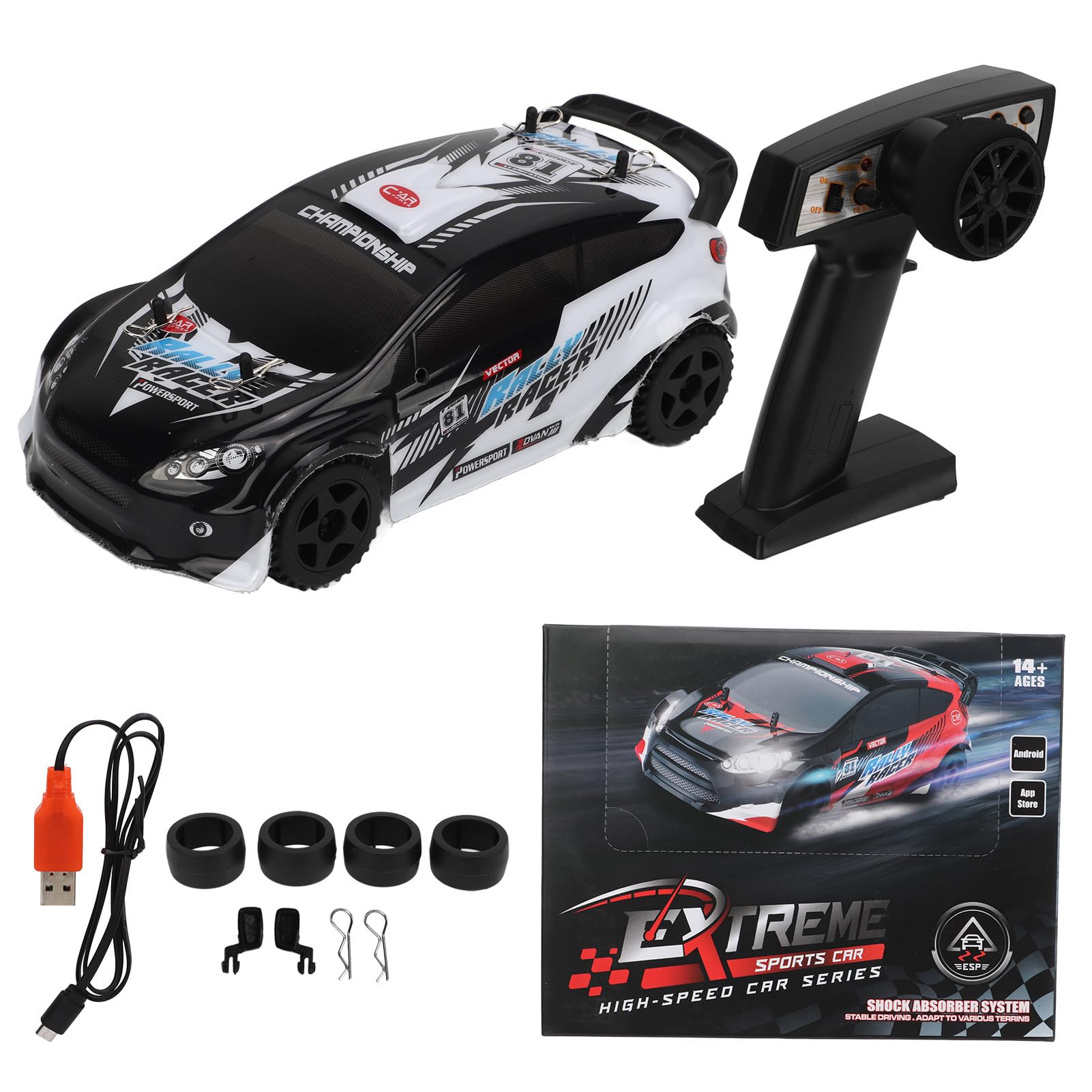 2.4G ad alta velocà Drift Rc auto 4WD giocattolo telecomando AE86 modello GTR veicolo auto RC auto da corsa giocattolo per bambini regali di natale  26