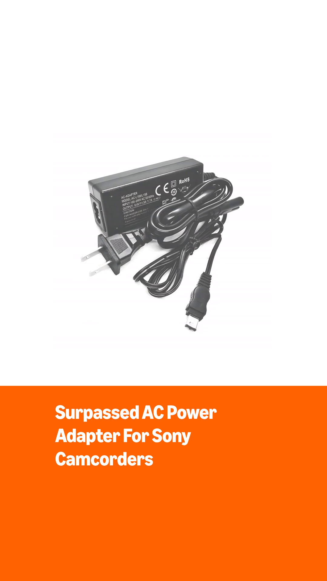 Amazon.com : AC Power Adapter Charger Kit for Sony DSR-PD150, DSR