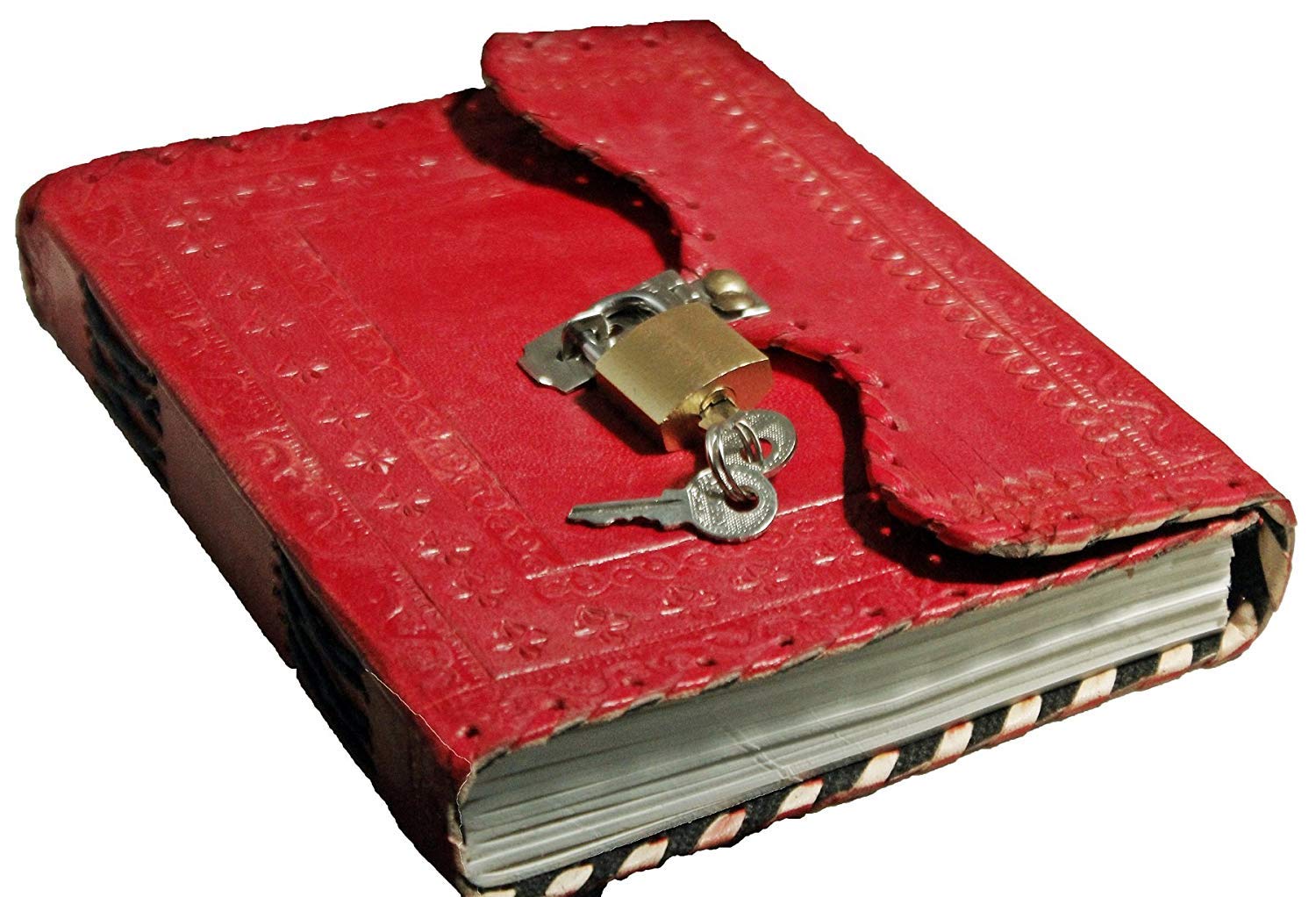 Amazon.co.jp: TUZECH 本革ジャーナル ヴィンテージレザー 日記 詩を