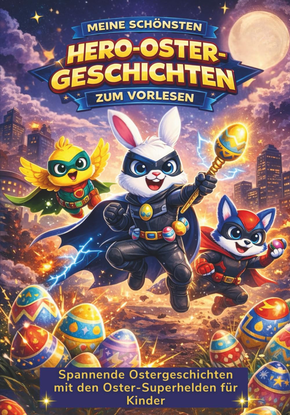 Meine schönsten Superhelden Ostergeschichten: Zauberhafte Geschichten als Ostergeschenke für Kinder zum Vorlesen und Selberlesen in der Osterzeit | Geschenk zu Ostern